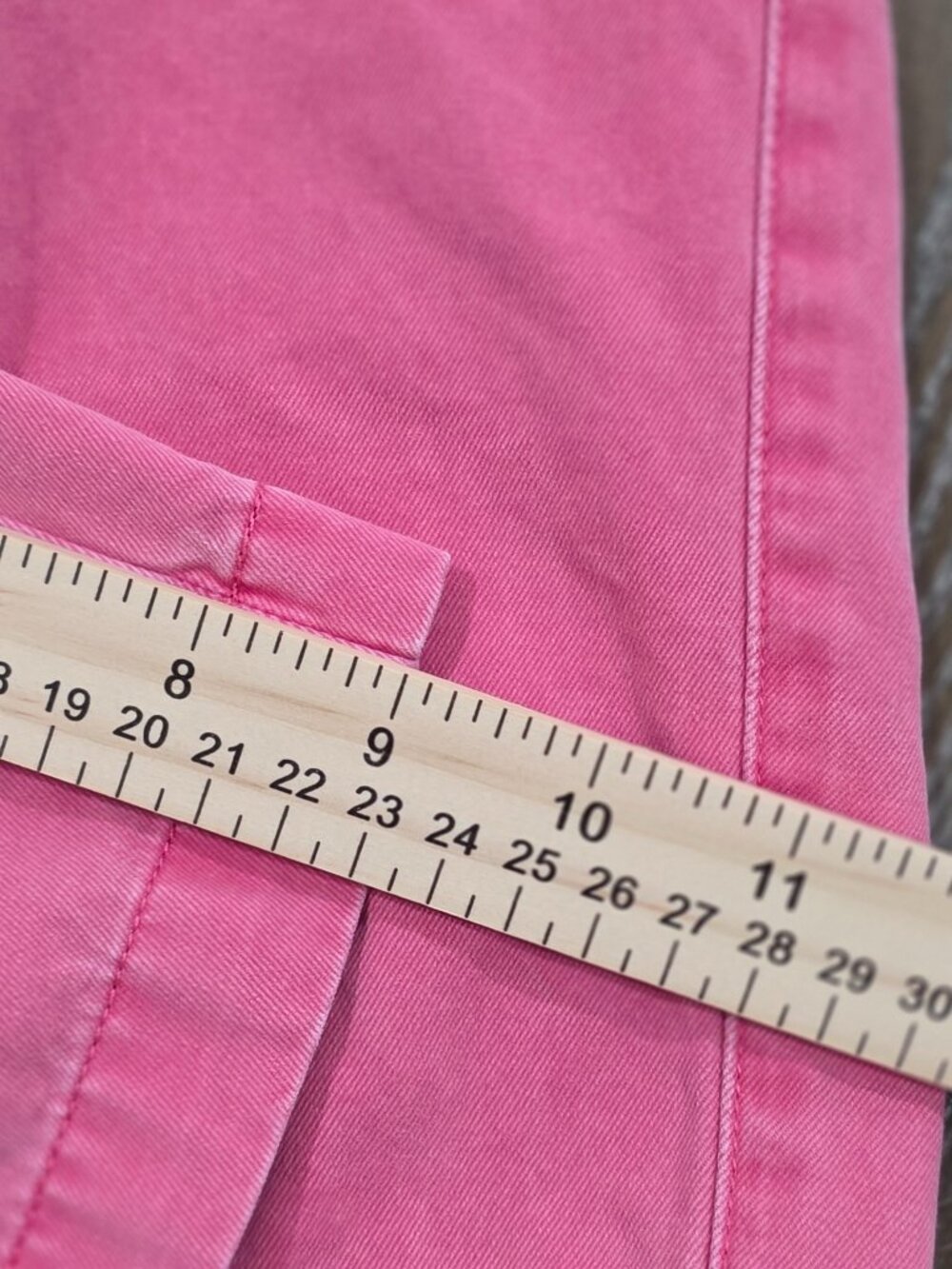 Peter Millar Pima Cotton Chino Shorts Pink Men's Size 36 - Picture 9 of 10